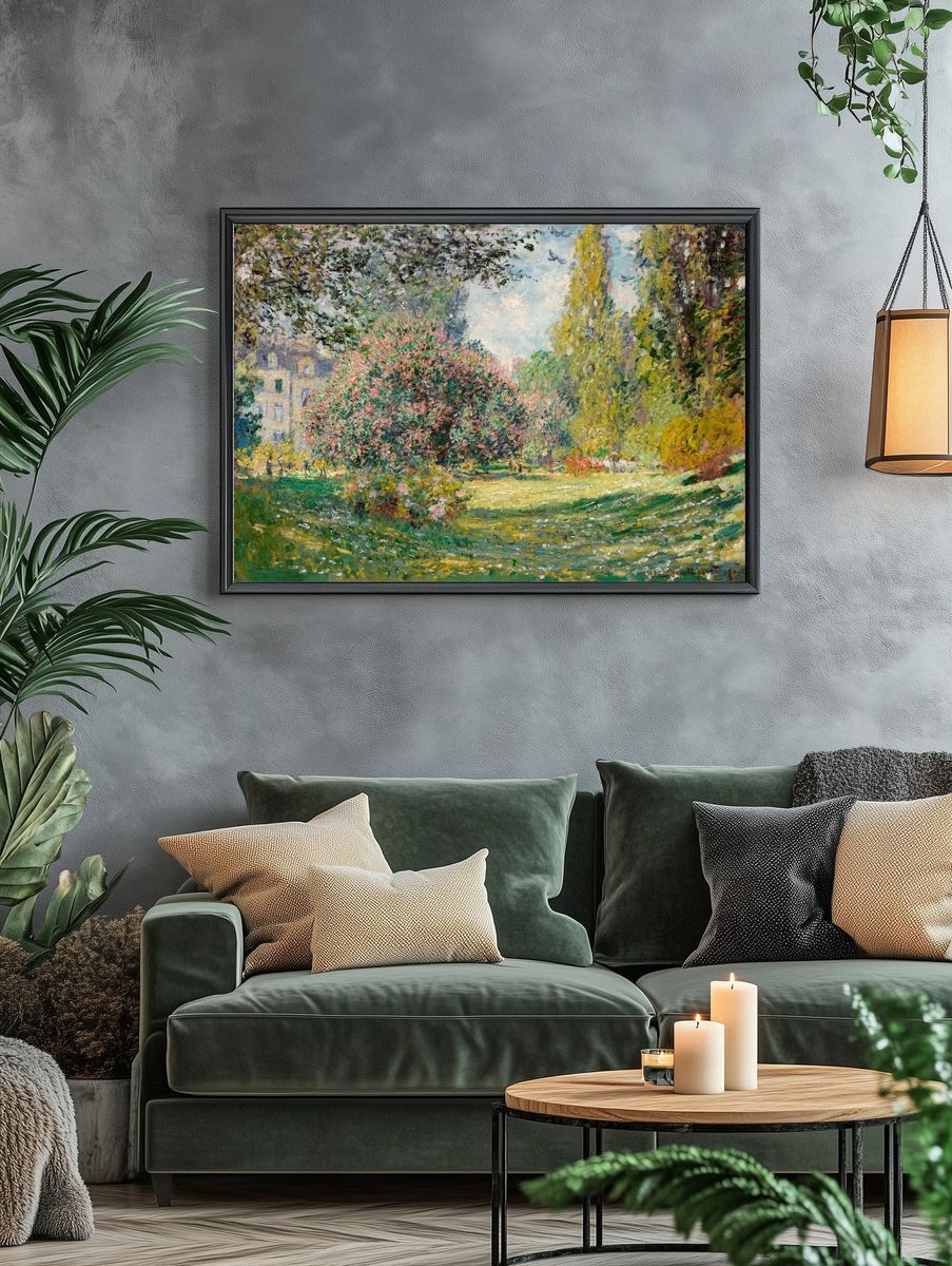 Landscape: Parc Monceau (1876) Claude. — room view 4