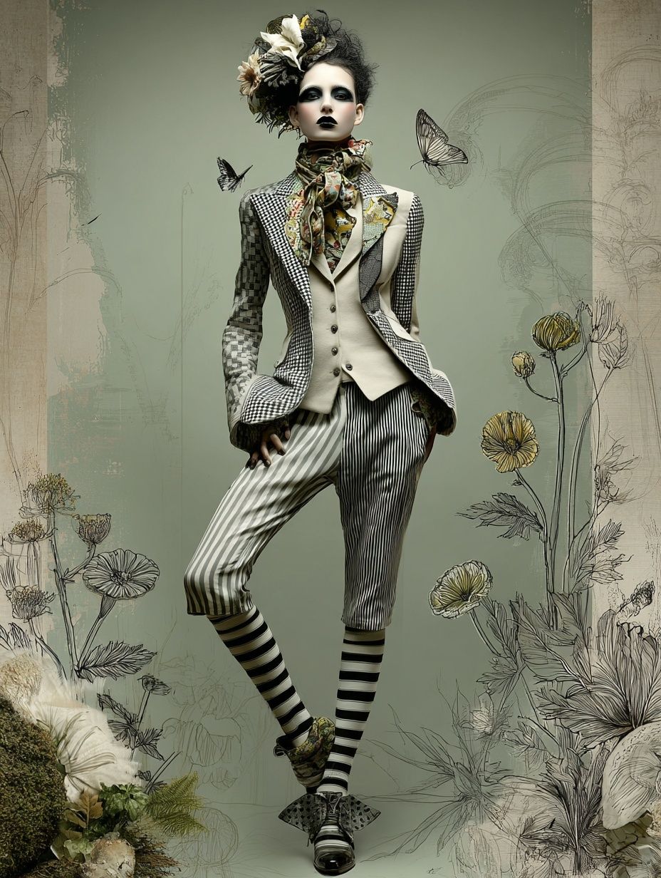 Fashion Illustration — Vintage Print. poster detail