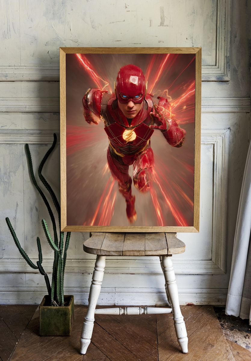 The Flash — Movie Poster room preview