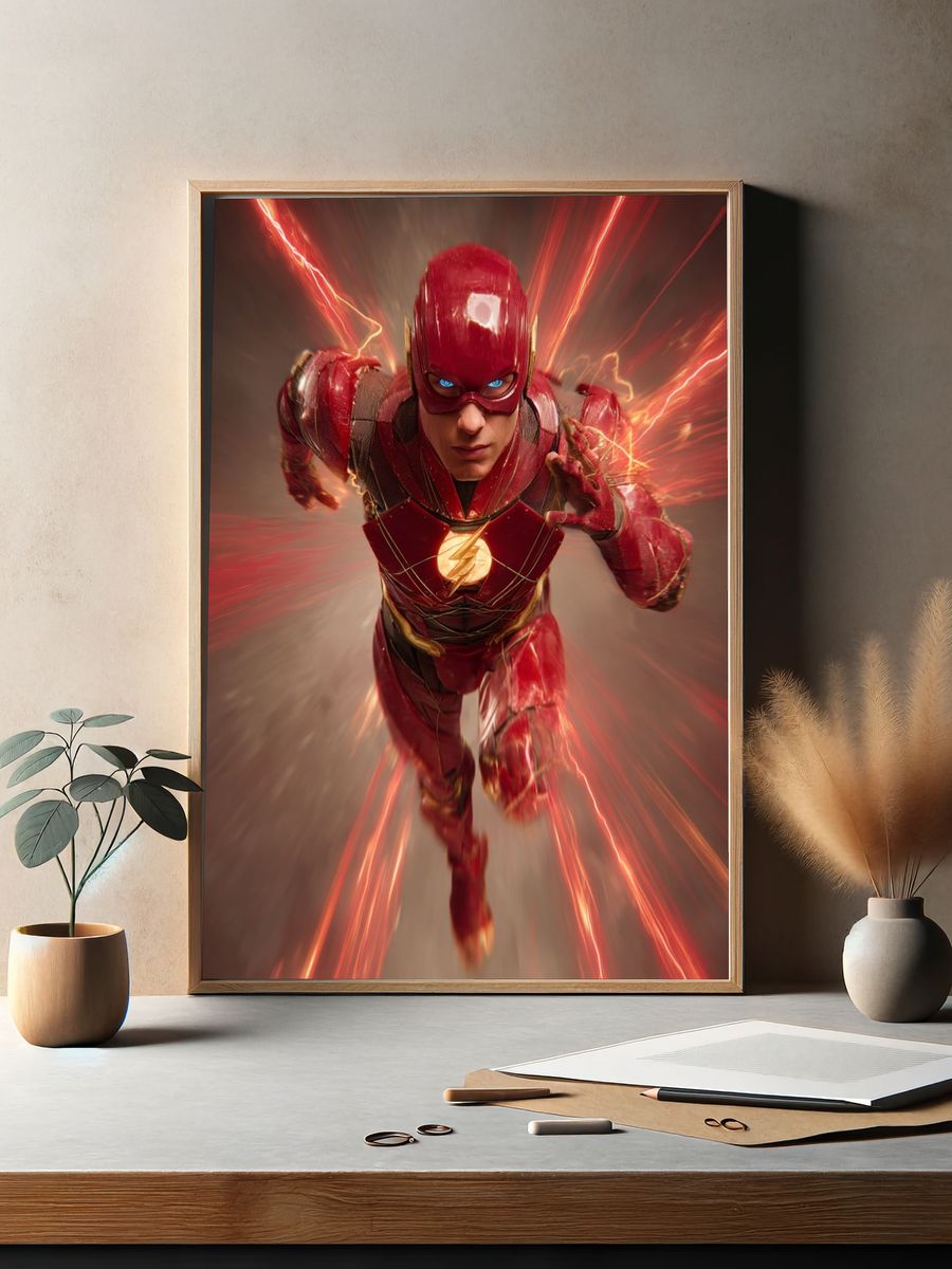 The Flash — Movie Poster. — room view 2