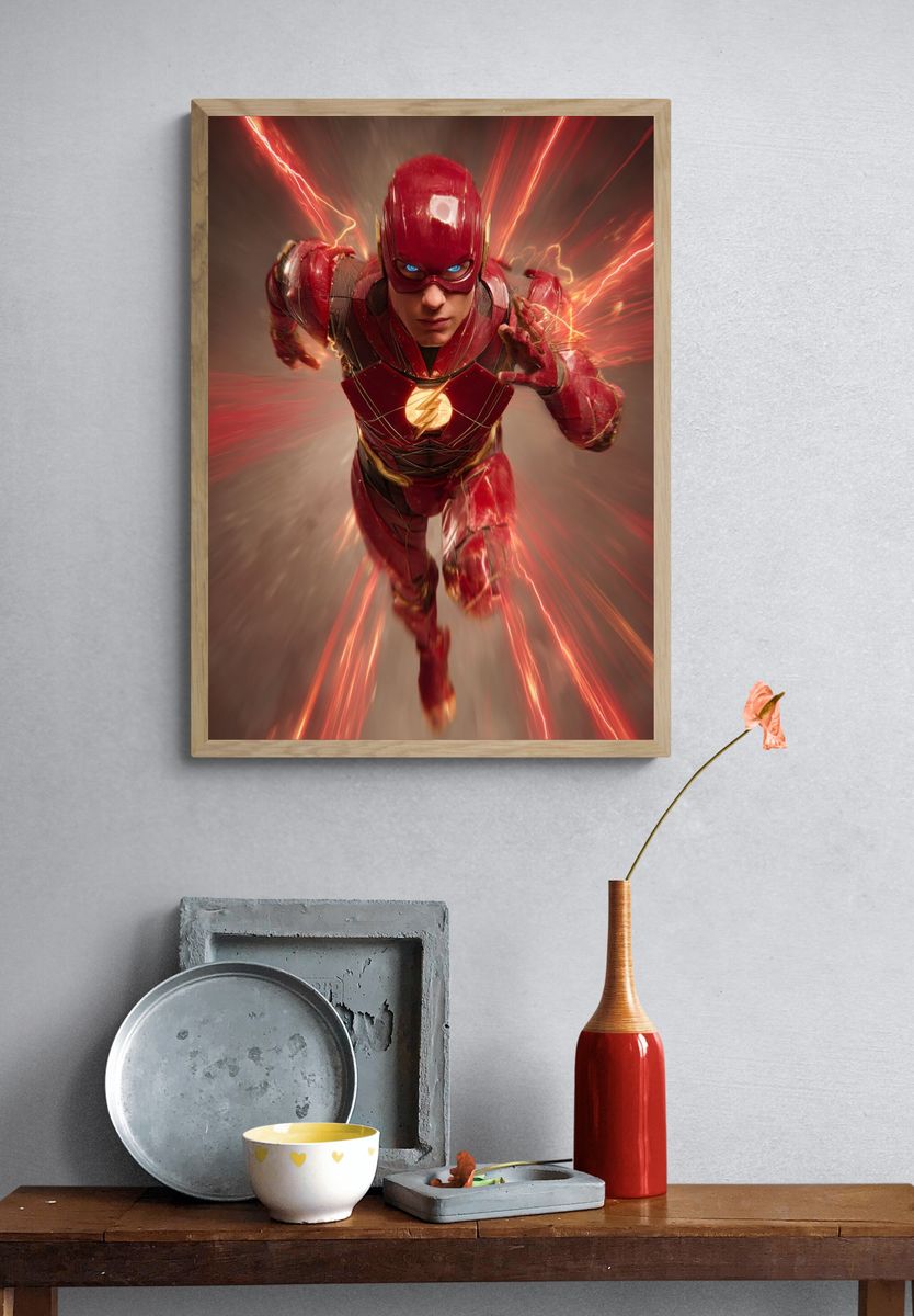 The Flash — Movie Poster. — room view 3