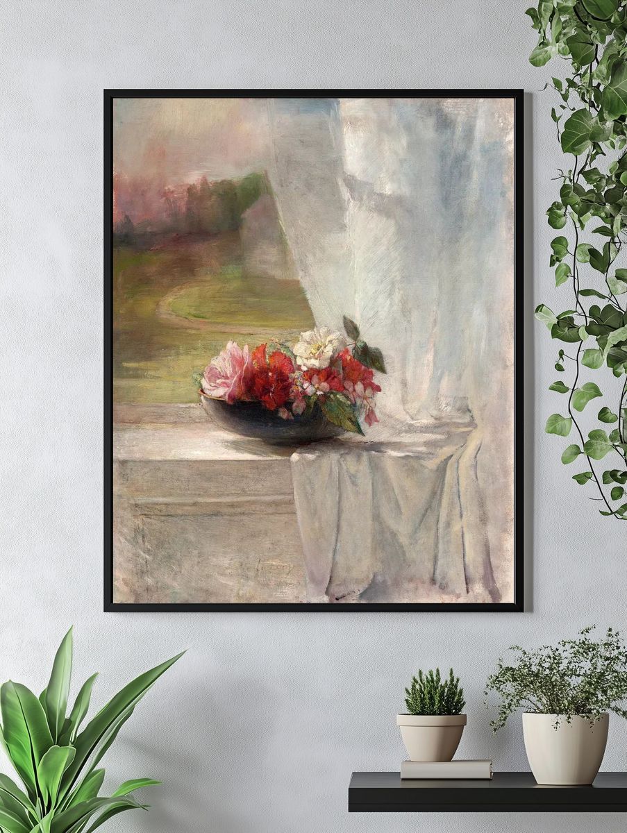 Floral Still Life — Fine Art Print. — room view 4