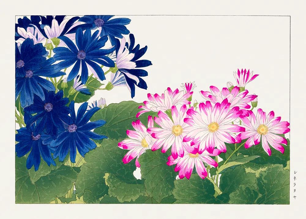 Vibrant Floral Watercolor Poster. poster detail