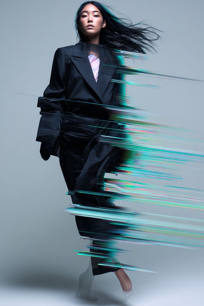 Dynamic Fashion Movement Poster. poster detail