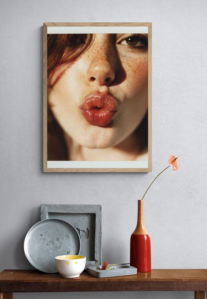 Kiss — Fashion Photography Print. — room view 3