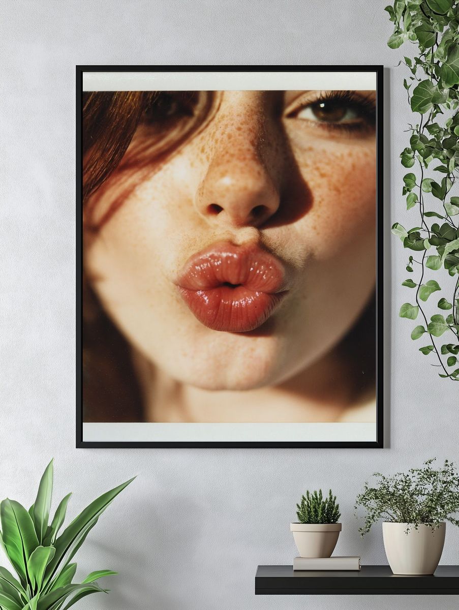 Kiss — Fashion Photography Print. — room view 4