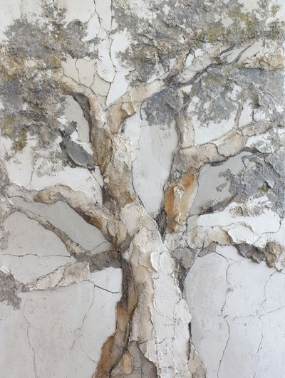 Textured Tree Art — Fine Art Print. poster