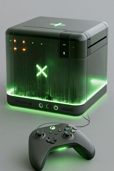 Xbox Console Gaming Poster.