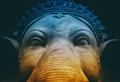 Ganesha Sculpture — Fine Art Print. poster