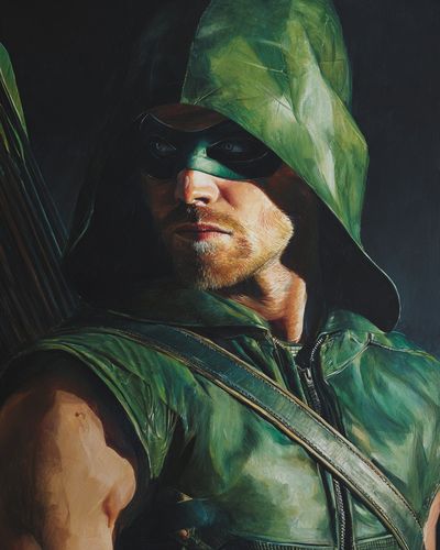 Green Arrow — Comic Art Print