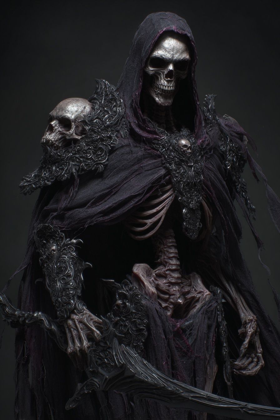 Grim Reaper — Dark Fantasy Print. poster detail