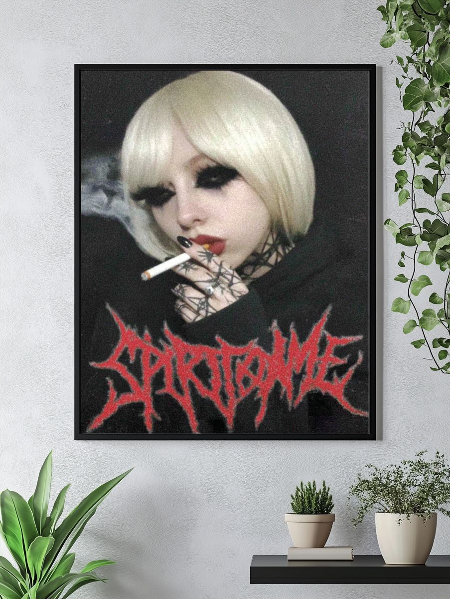 Gothic Portrait — Fine Art Print. — room view 4