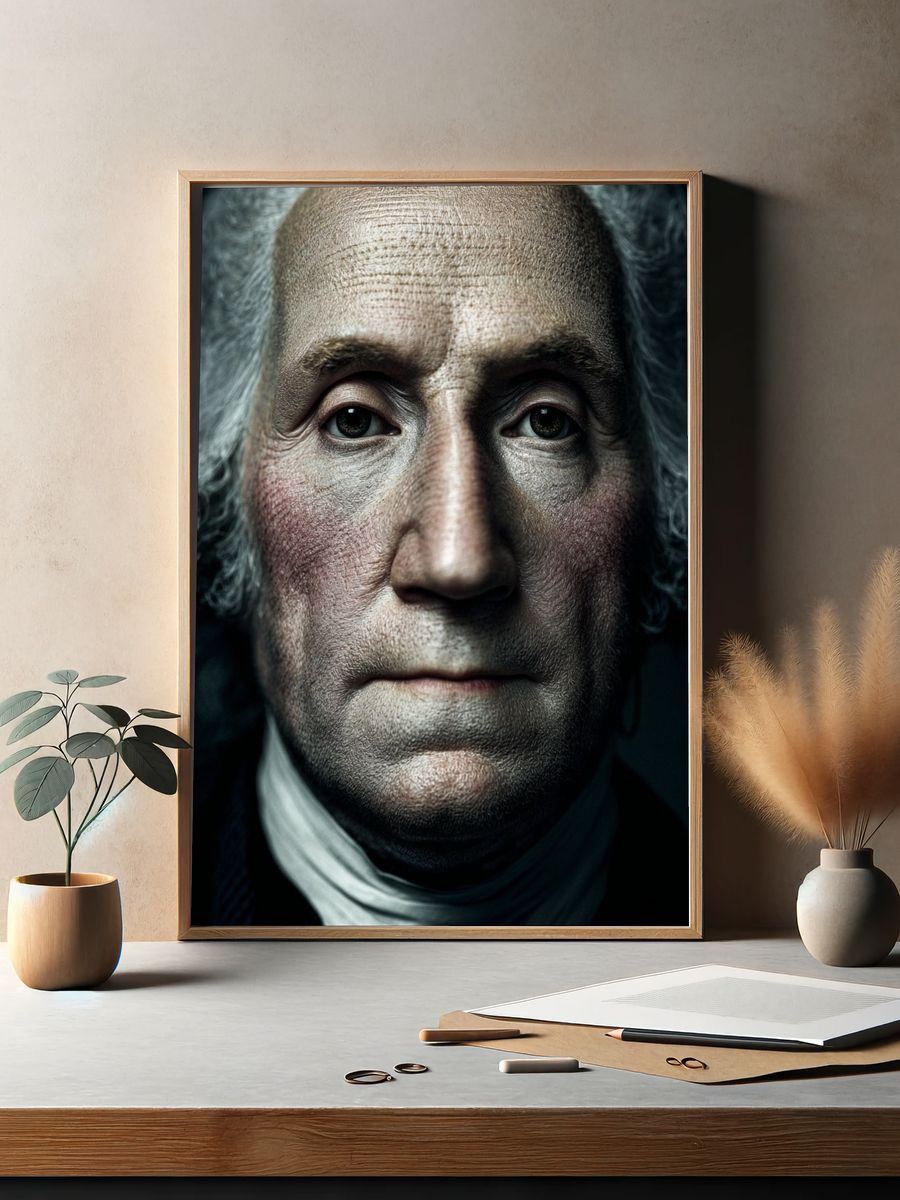 Gothic Portrait Photography Poster. — room view 2