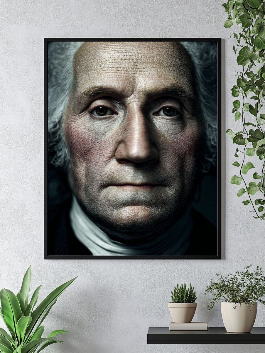 Gothic Portrait Photography Poster. — room view 4