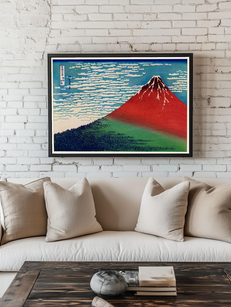 Katsushika Hokusai 's Fine Wind. — room view 1
