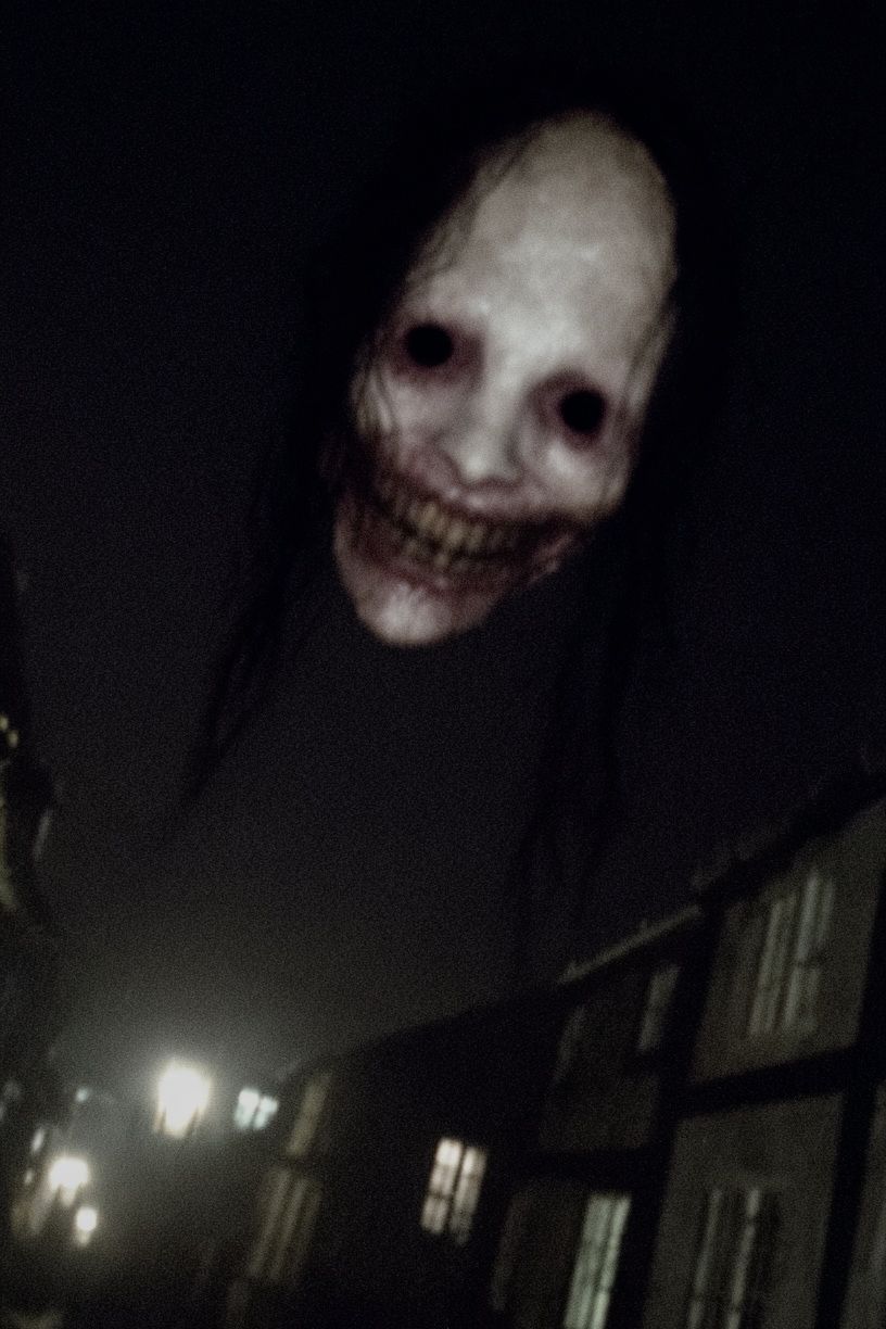 Creepy Ghost Face Horror Print. poster — movies art