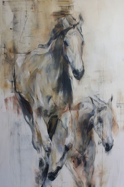 Running Horses — Fine Art Print. poster print