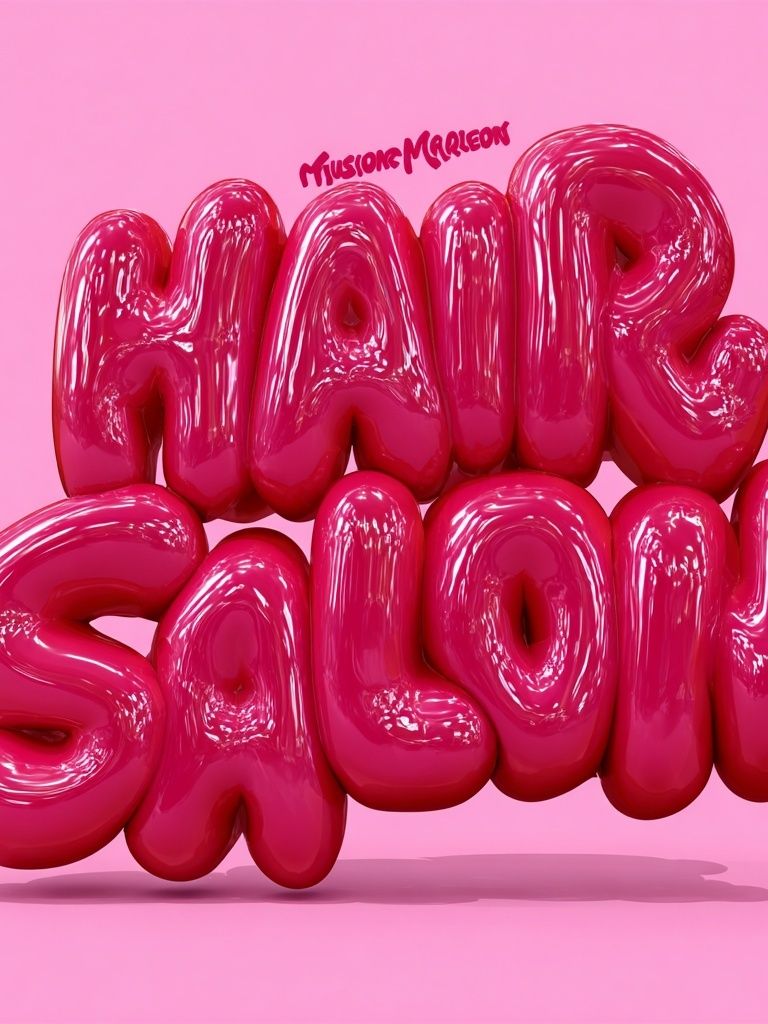 Hair Salon — Typography Print. poster — typography art