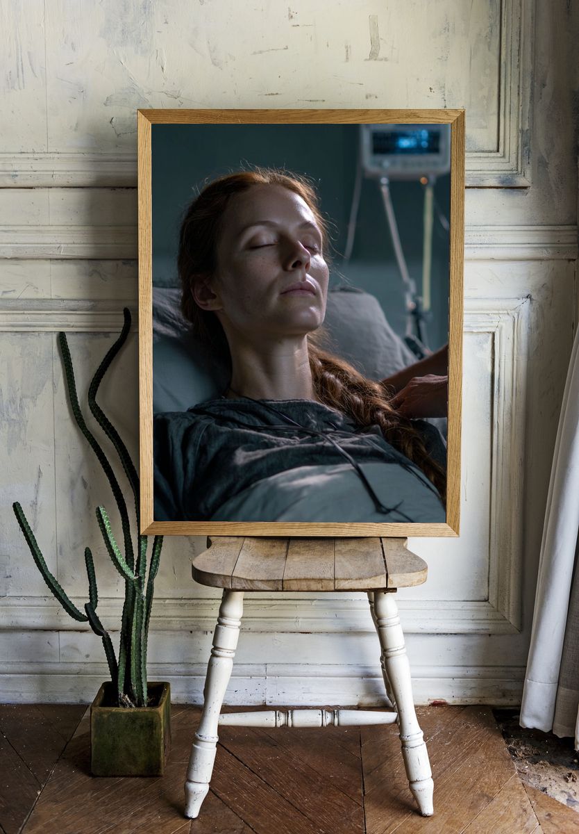 Serene Hospital Scene Poster. — room view 1