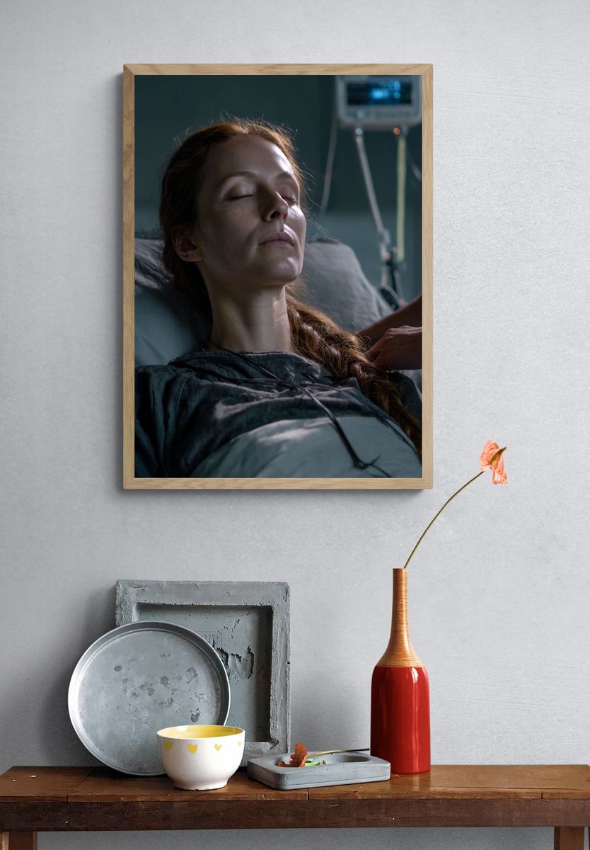 Serene Hospital Scene Poster. — room view 3