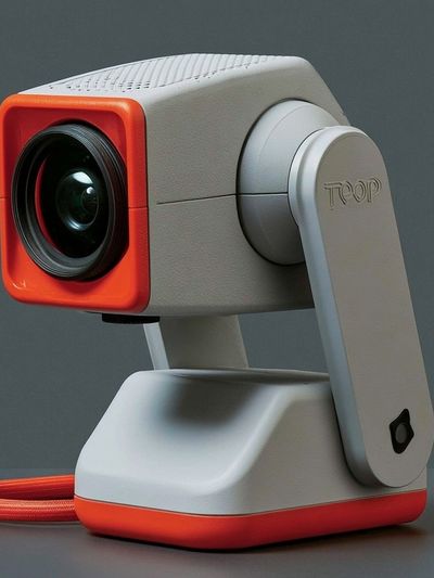 Retro Camera Illustration Poster. poster print