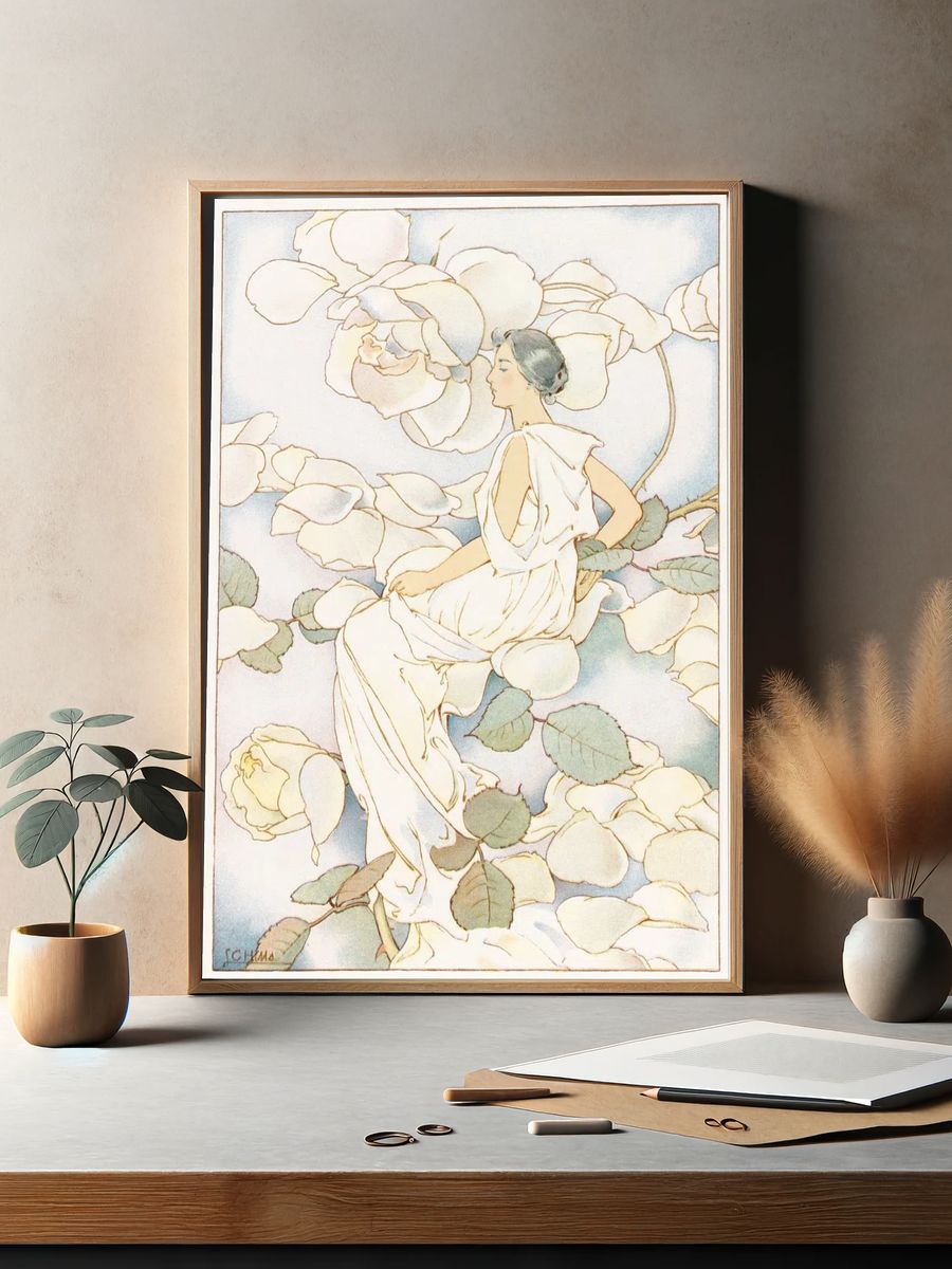Flower fairy (1861–1897), vintage illustration. — room view 2