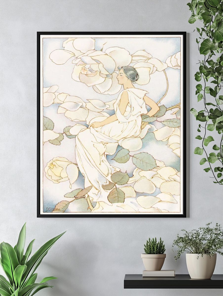 Flower fairy (1861–1897), vintage illustration. — room view 4