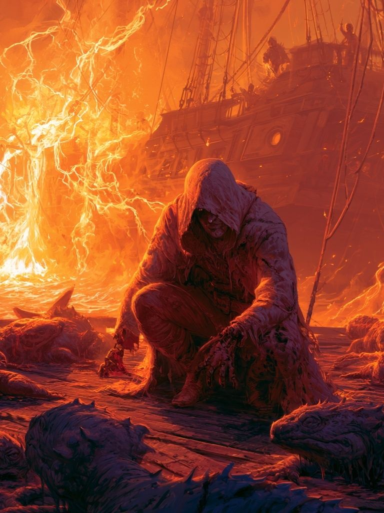 Inferno Shipwreck Horror Poster. poster detail