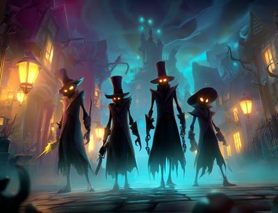 Nocturnal Watchers Fantasy Print. poster print