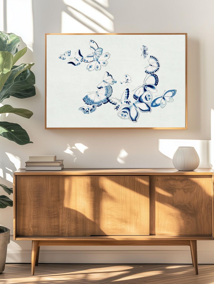 Baseball Batter Comic Art Poster. — room view 3