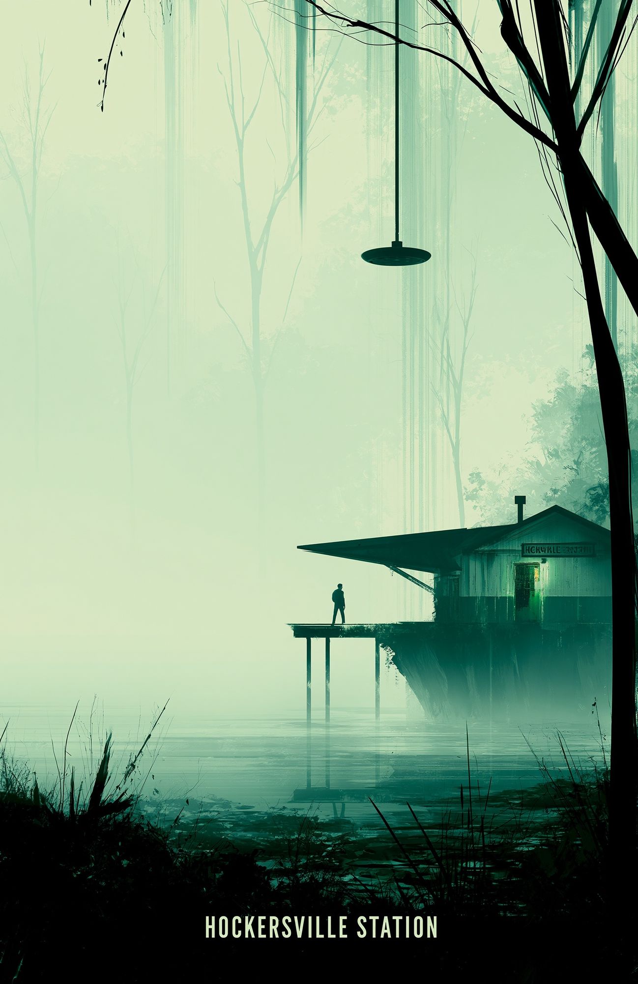 Hockersville Station Sci-Fi Print. poster detail