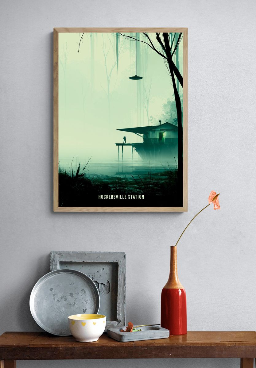 Hockersville Station Sci-Fi Print. — room view 3