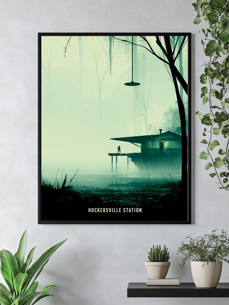 Hockersville Station Sci-Fi Print. — room view 4