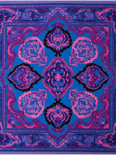 Ornate Floral Mandala Print. poster