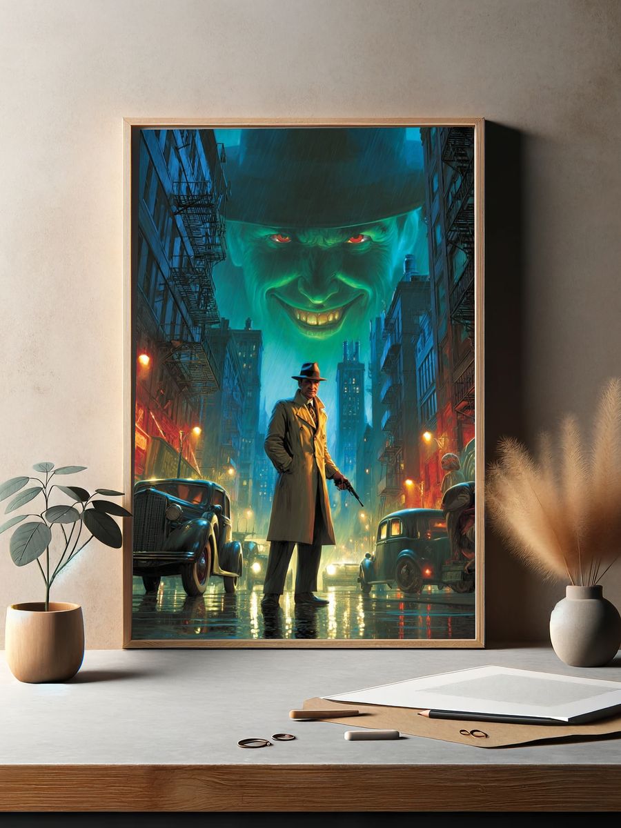 Noir City Nightmare Poster. — room view 2
