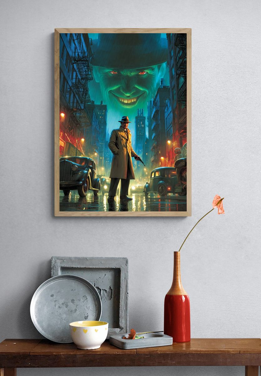 Noir City Nightmare Poster. — room view 3