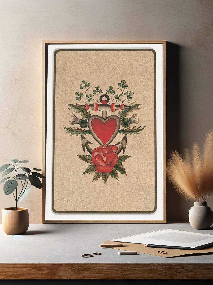 Tattoo Design Anchor Drawings Ephemera. — room view 2