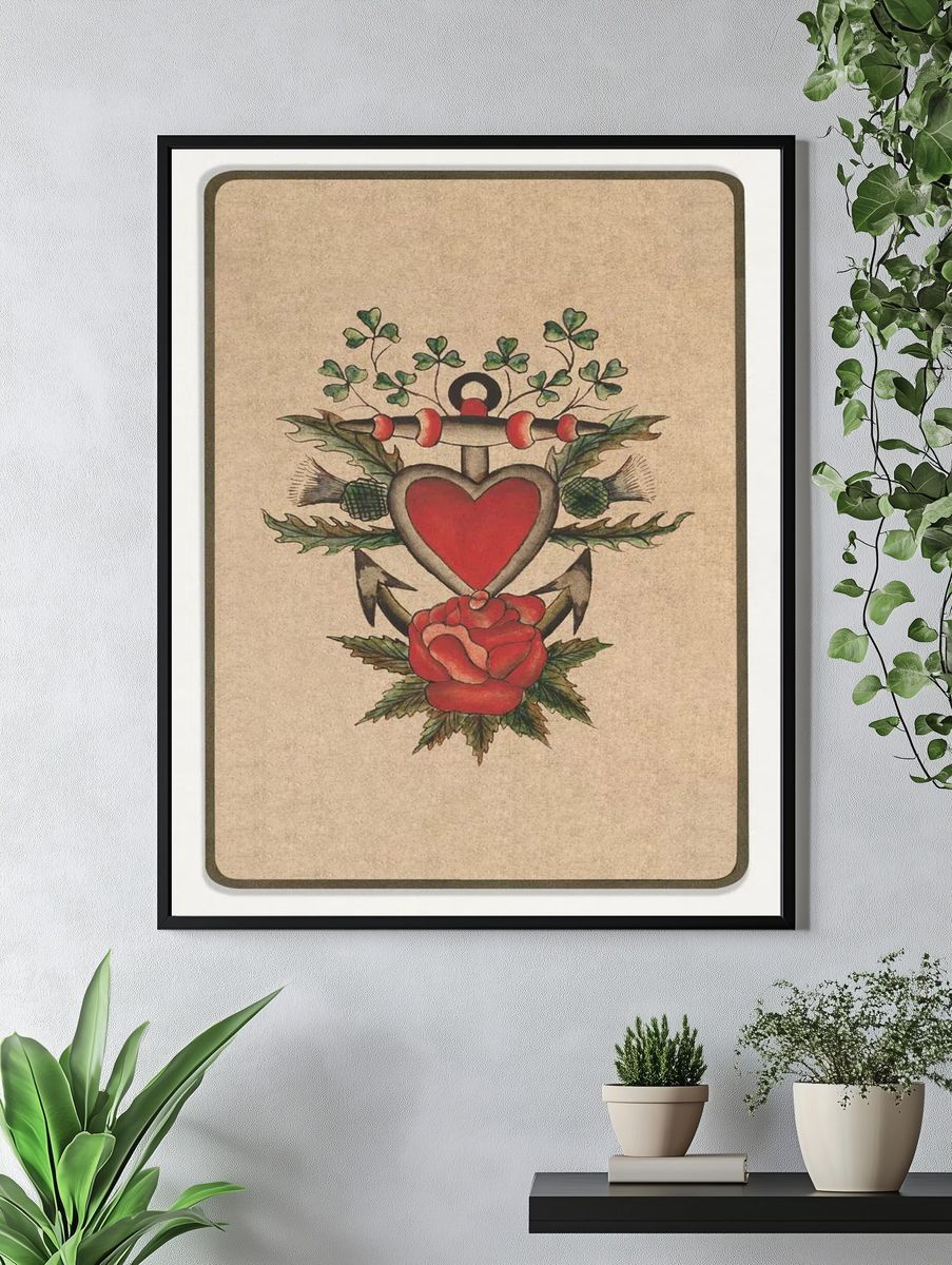 Tattoo Design Anchor Drawings Ephemera. — room view 4
