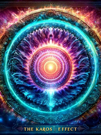 The Karos Effect Cosmic Abstract Poster. poster print