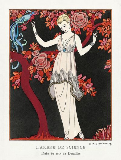 L'Arbre de science: Robe du. poster print