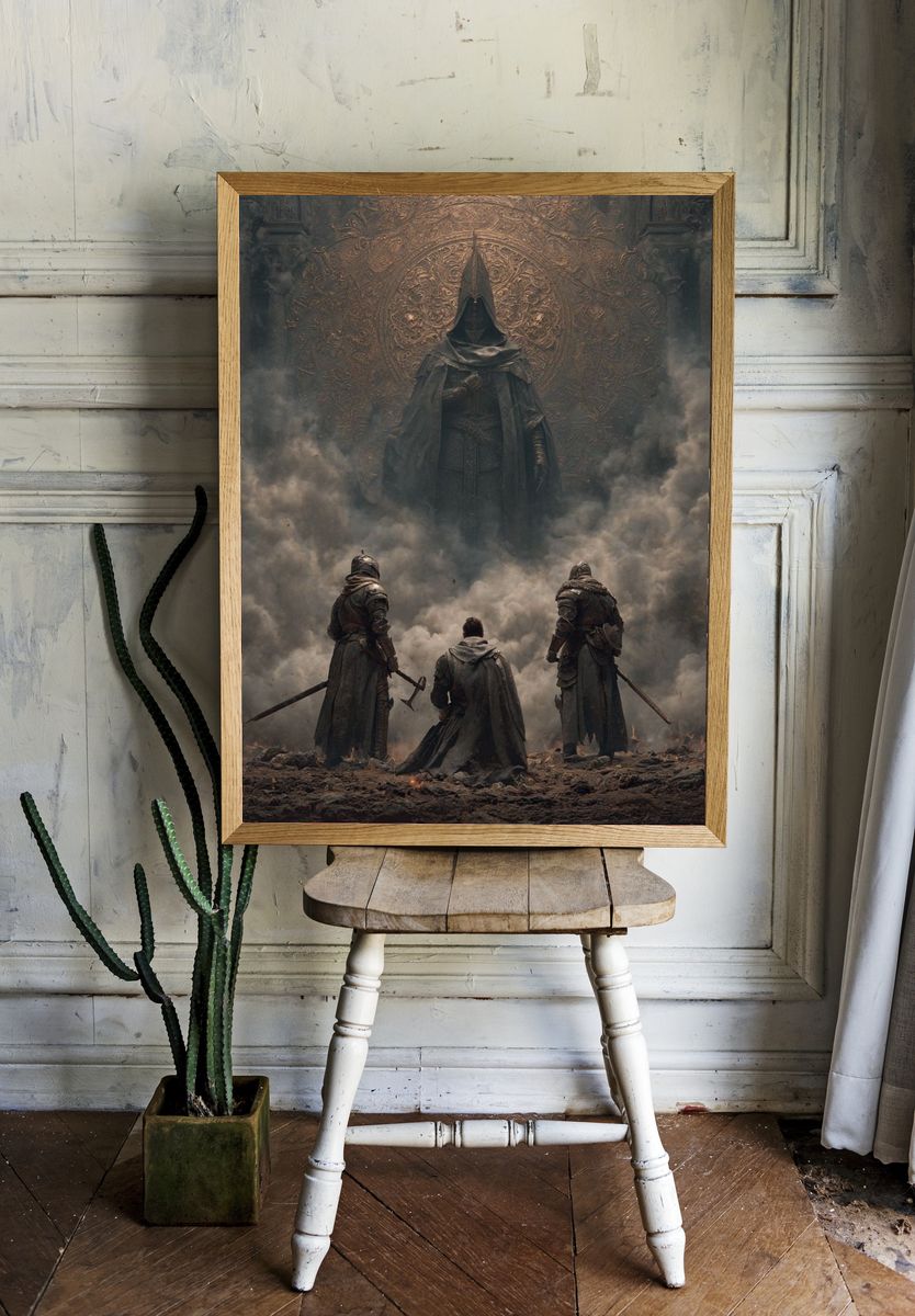 Dark Fantasy Ritual Poster. — room view 1