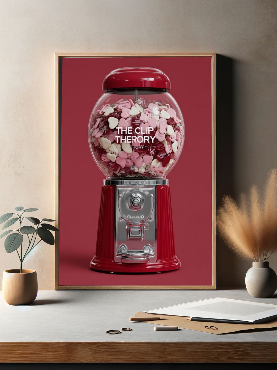 Clip Theory Gumball Machine Poster. — room view 2