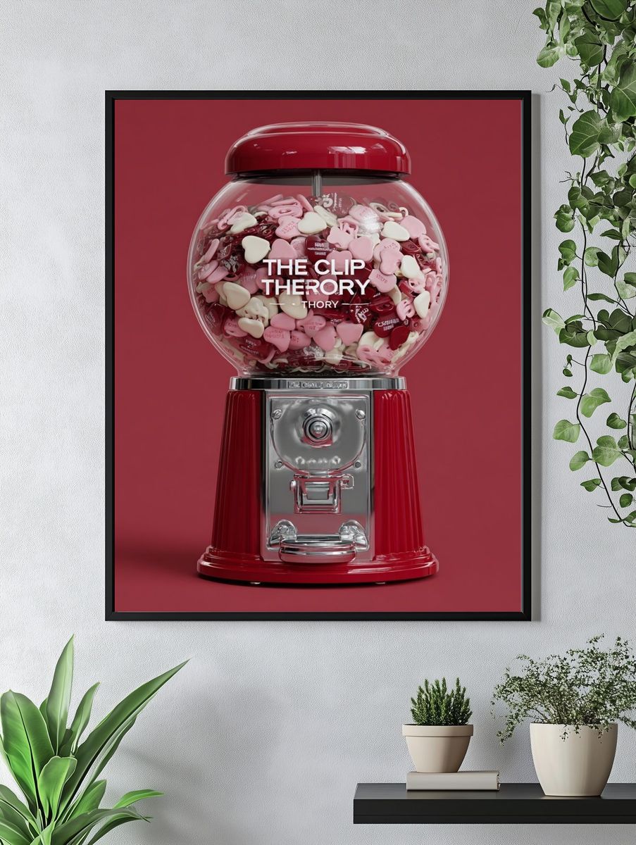 Clip Theory Gumball Machine Poster. — room view 4