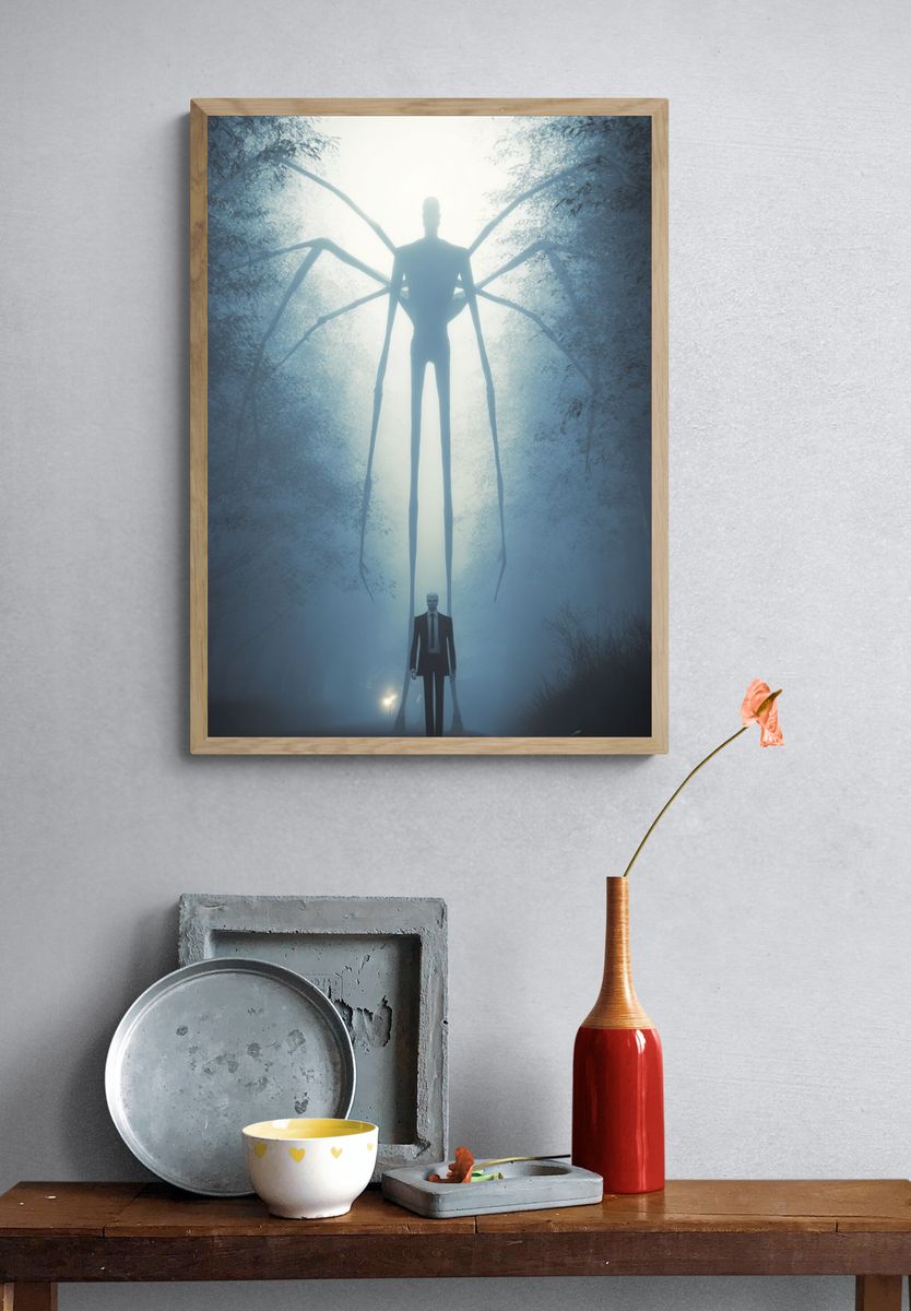 Surreal Forest Giant Print. — room view 3