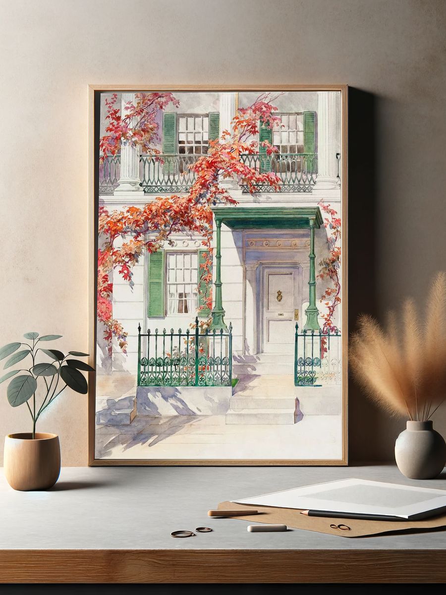Ornamental Iron (c. 1936) Gilbert. — room view 2