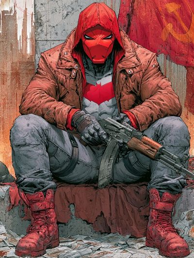 Red Hood Rebel Poster. poster print