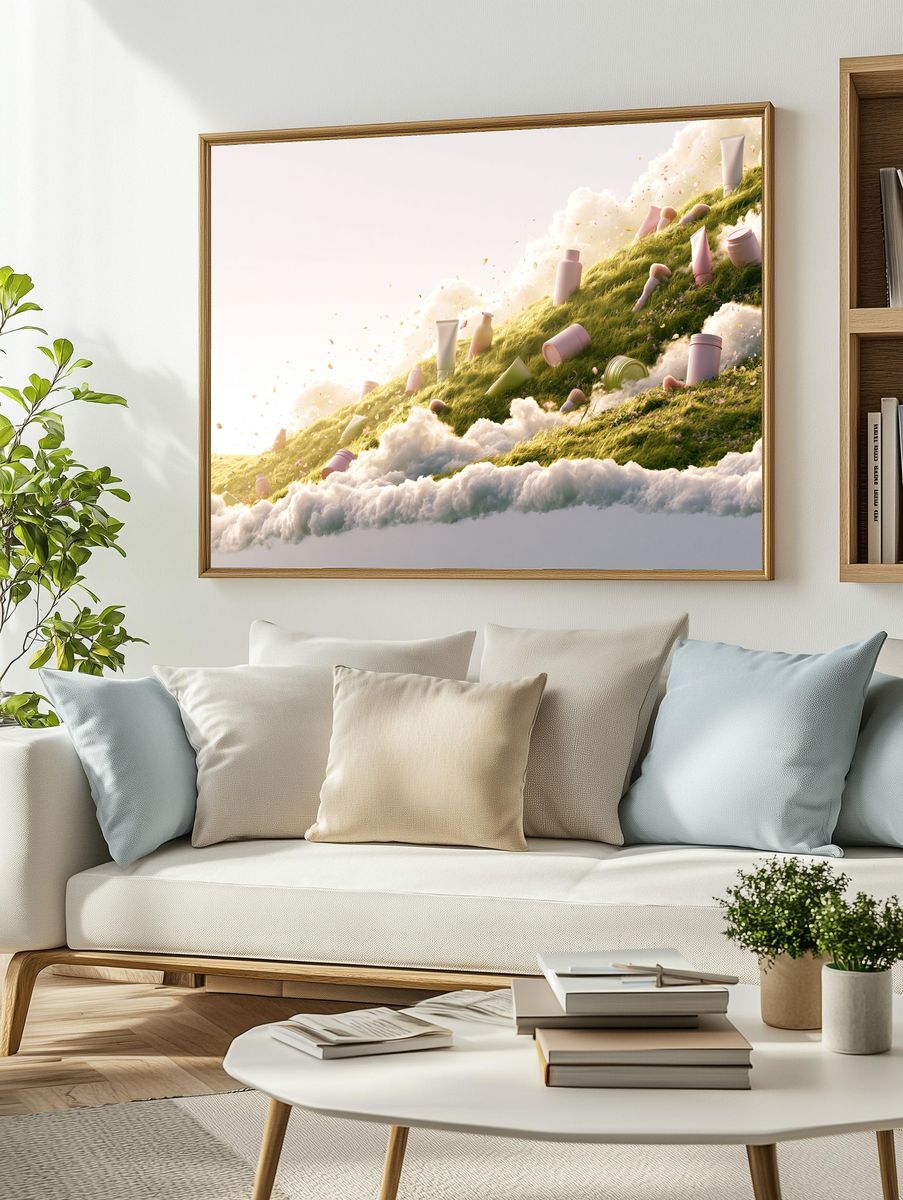 Jungle Giant Sci-Fi Poster. — room view 2