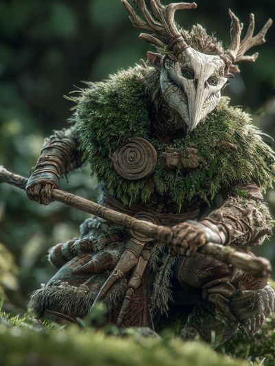 Forest Guardian Fantasy Print. poster print