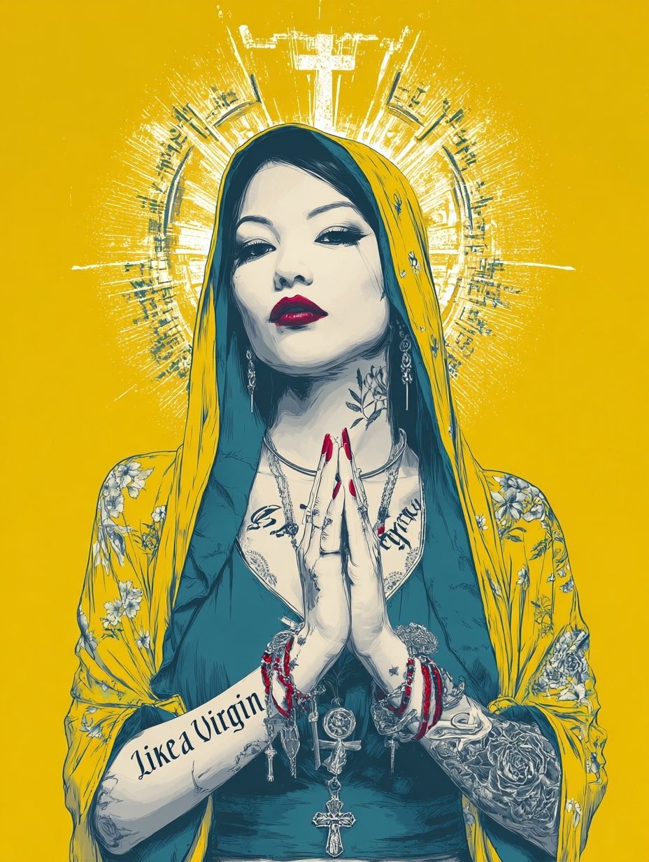 Like a Virgin — Illustration Print. poster — illustration art