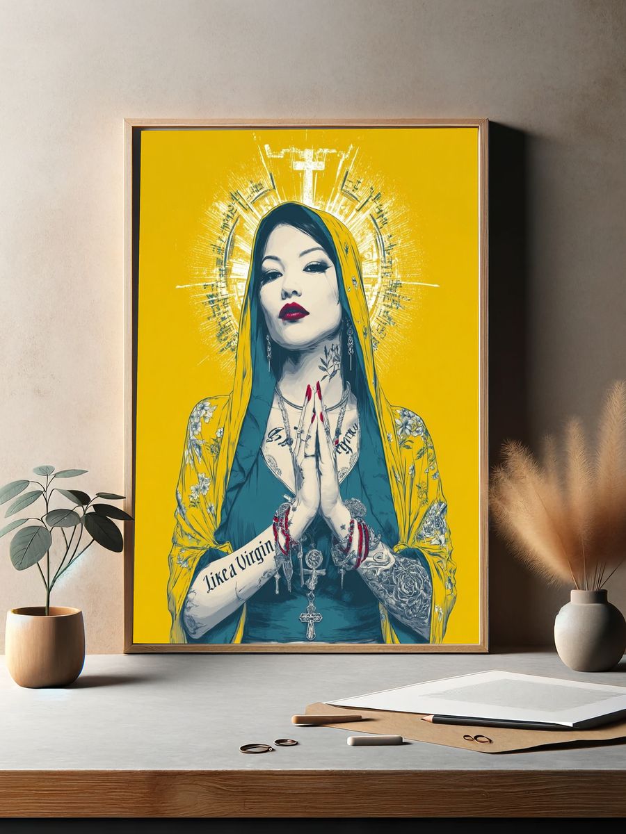Like a Virgin — Illustration Print. — room view 2